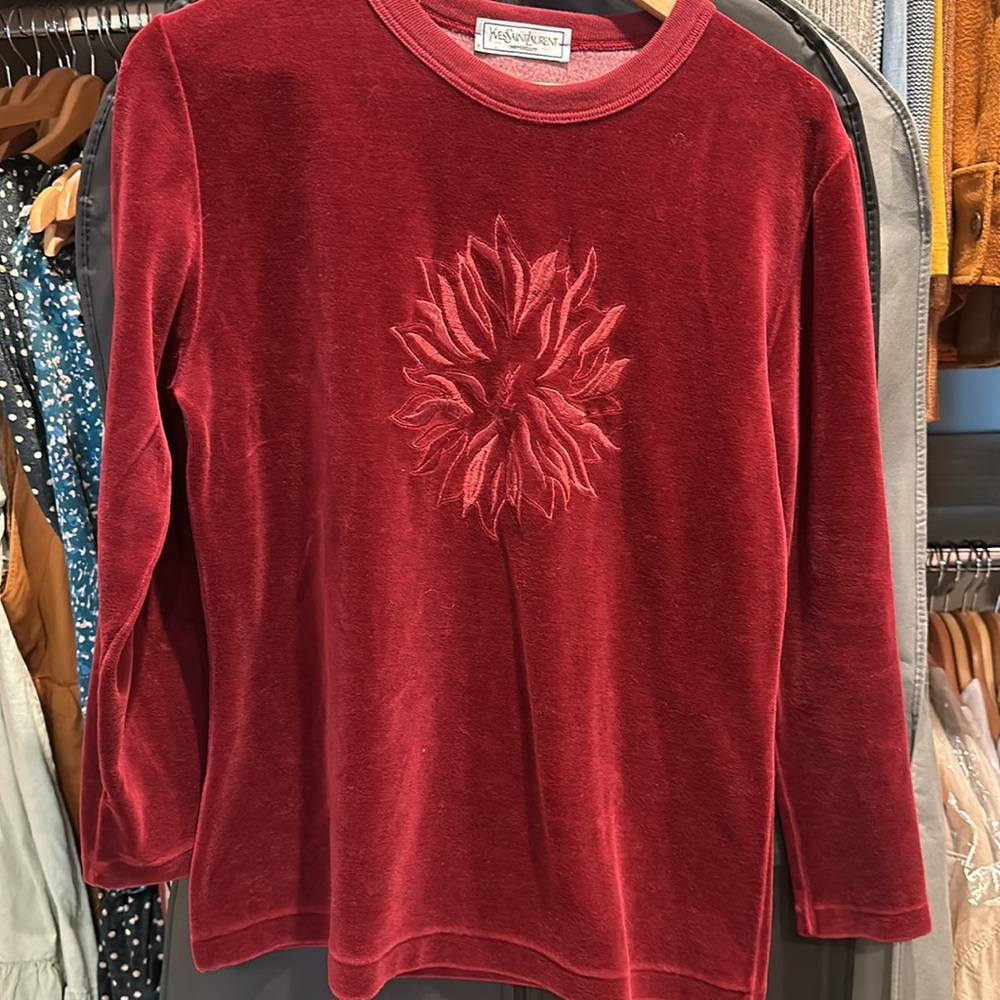 YSL Vintage Long sleeve top